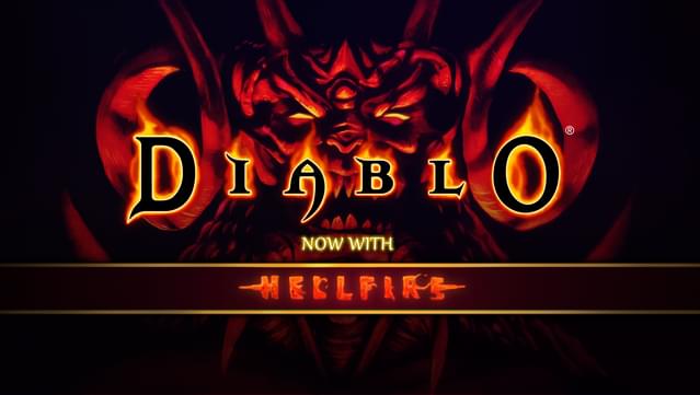 Diablo title artwork from the official GOG product listing