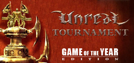 Official Unreal Tournament Game of the Year title artwork