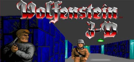 Official Wolfenstein 3D title artwork from its Steam store listing