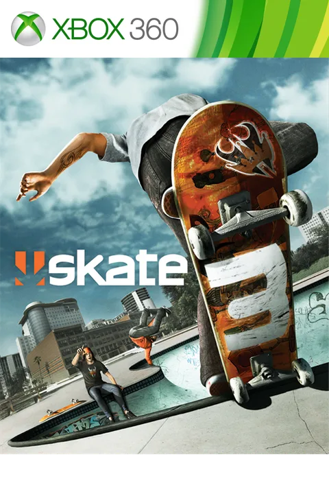 Official Skate 3 commercial edition title artwork
